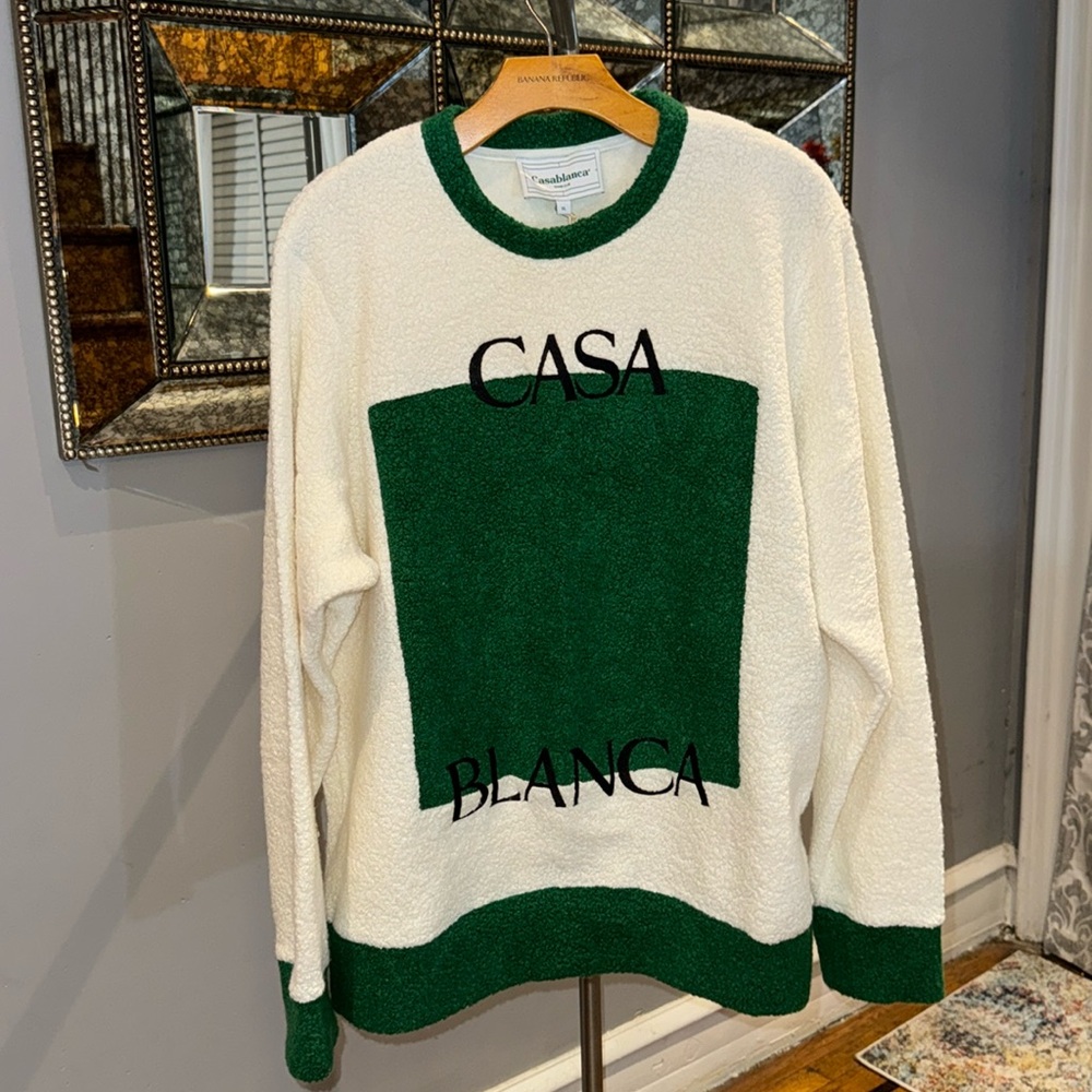 Casablanca Tennis Club sweatshirt size XL